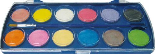 Vízfesték készlet, Mydido 12 szín ecsettel