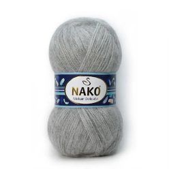Nako Mohair Delicate 195 - Szürke