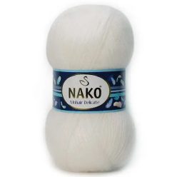 Nako Mohair Delicate 6101 - Fehér