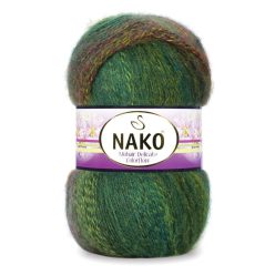 Nako Mohair Delicate Colorflow 07130 - Zöldes