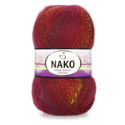 Nako Mohair Delicate Colorflow 07131 - Pirosas