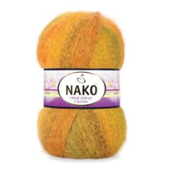 Nako Mohair Delicate Colorflow 07252 - Narancsos