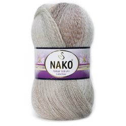 Nako Mohair Delicate Colorflow 28087 - Bézses
