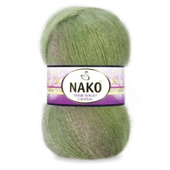 Nako Mohair Delicate Colorflow 76057 - Zöldes