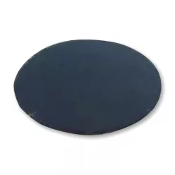 Festővászon fakeretes ovális 15 cm - fekete