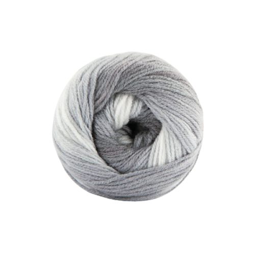 Papatya Batik színátmenetes fonal 554-01 Szürkés