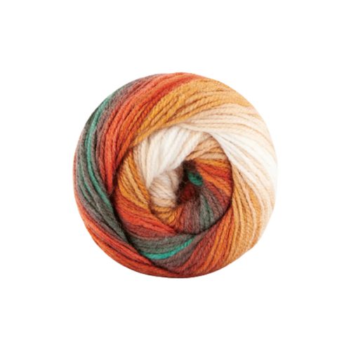 Papatya Batik színátmenetes fonal 554-33 Barnás