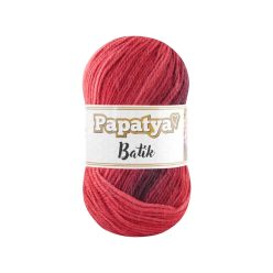 Papatya Batik színátmenetes fonal 554-46 Bordós