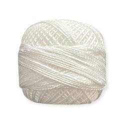 Ispe Perle hímzőfonal 10g 335 - fehér