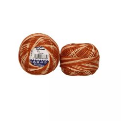   Puppets Perle hímzőfonal 10g - 00098 barna-krém színátmenetes
