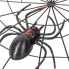 Pókháló pókkal Halloweeni dekor 35 cm
