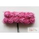 Polifoam, habrózsa 12db/cs - magenta
