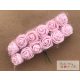 Polifoam rózsa 12db/cs - rózsaszín
