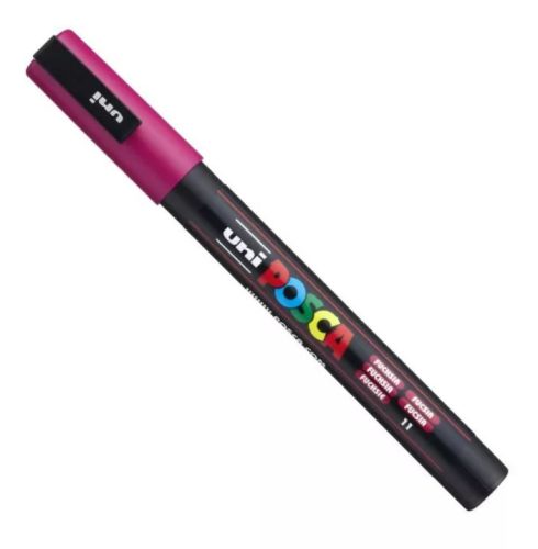 Uni Posca PC-3M filctoll 0,9-1,3 mm hegy - Fukszia
