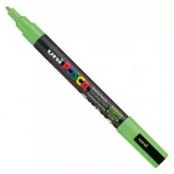 Uni Posca PC-3M filctoll 0,9-1,3 mm hegy - Almazöld