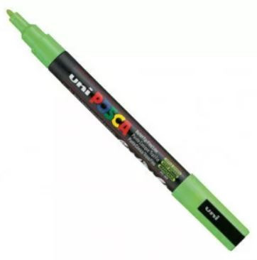 Uni Posca PC-3M filctoll 0,9-1,3 mm hegy - Almazöld