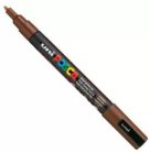 Uni Posca PC-3M filctoll 0,9-1,3 mm hegy - Barna