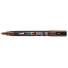 Uni Posca PC-3M filctoll 0,9-1,3 mm hegy - Barna
