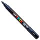 Uni Posca PC-3M filctoll 0,9-1,3 mm hegy - fekete