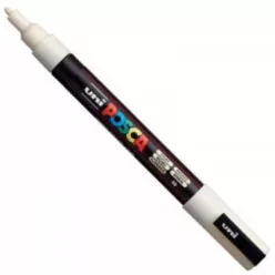 Uni Posca PC-3M filctoll 0,9-1,3 mm hegy - Ivory