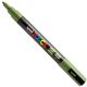 Uni Posca PC-3M filctoll 0,9-1,3 mm hegy - Khaki