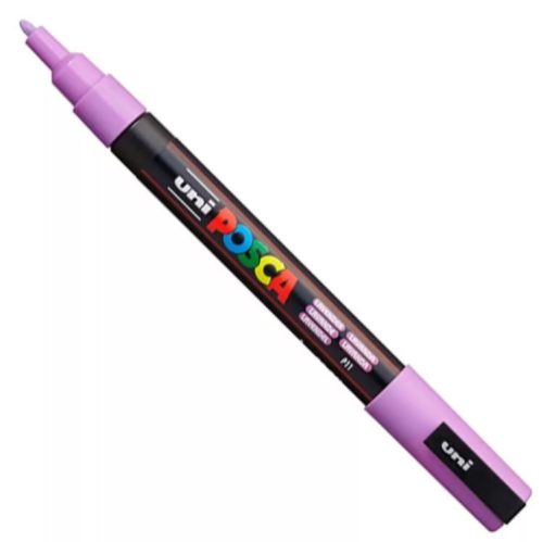 Uni Posca PC-3M filctoll 0,9-1,3 mm hegy - levendula