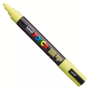 Uni Posca PC-3M filctoll 0,9-1,3 mm hegy - Napsárga