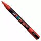 Uni Posca PC-3M filctoll 0,9-1,3 mm hegy - piros