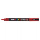 Uni Posca PC-3M filctoll 0,9-1,3 mm hegy - piros