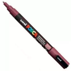 Uni Posca PC-3M filctoll 0,9-1,3 mm hegy - Vörösbor