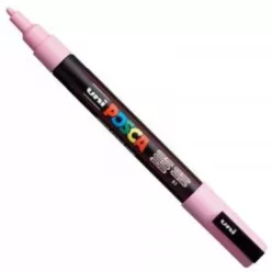   Uni Posca PC-3M filctoll 0,9-1,3 mm hegy - Világos rózsaszín