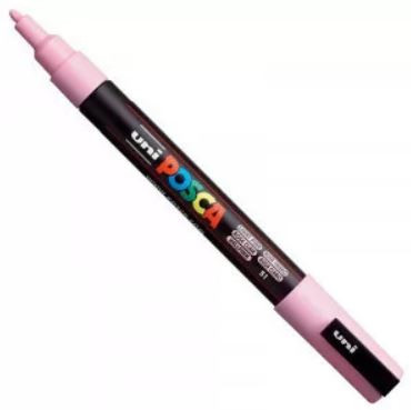 Uni Posca PC-3M filctoll 0,9-1,3 mm hegy - Világos rózsaszín