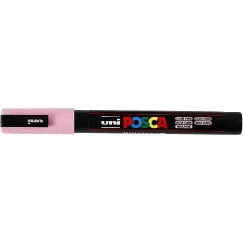 Uni Posca PC-3M filctoll 0,9-1,3 mm hegy - Világos rózsaszín