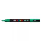 Uni Posca PC-3M filctoll 0,9-1,3 mm hegy - zöld
