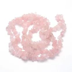Splitter, chips 90cm szál - rózsakvarc