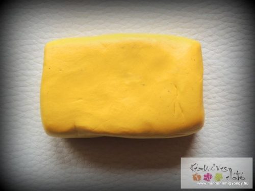 Süthető gyurma 30g - citrom sárga