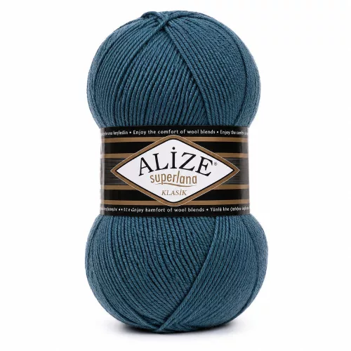 Alize Superlana Klasik fonal 212 Petrol