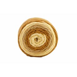   Sweet roll cake, színátmenetes fonal 140g 1047-22 Barna-krém