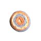 Sweet roll cake, színátmenetes fonal 140g 1047-29 Narancs-szürke