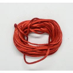 Szatén zsinór 5 m- piros
