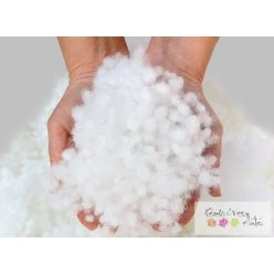 Szilikonizált poliészter golyó tömőanyag 1kg