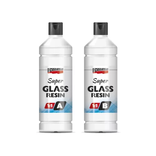 Szuper Üveggyanta, műgyanta1:1 szett 2x250 ml