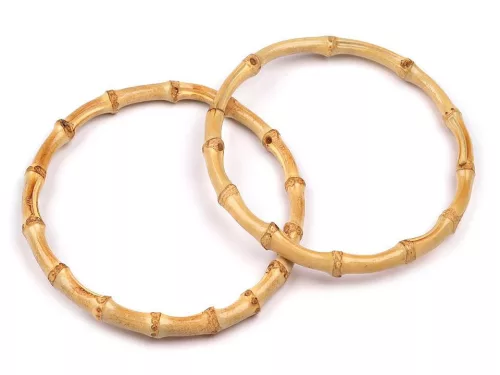Táskafül, bambusz 15cm 2db