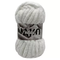 Nako Teddy vastag zseníliafonal - 208 - Fehér 200g