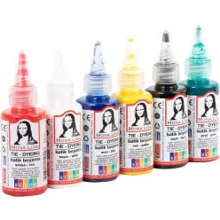 Textilfesték készlet – 6 × 40 ml, Südor batik