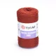 Yarn art twisted 3mm macrame kifésülhető fonal 785 rozsdabarna