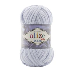 Alize velluto plüss, zsenília fonal 416 - Szürke