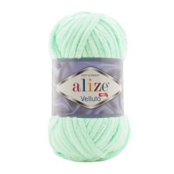 Alize velluto plüss, zsenília fonal 464 - Menta zöld