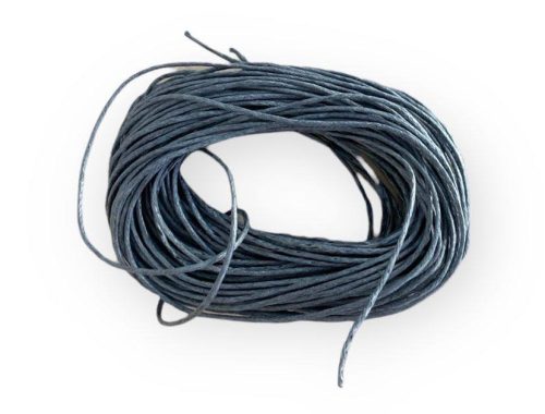 Viaszolt szál 10m/cs - szürke