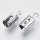 Zsinór végzáró 10x5 mm rozsdamentes 